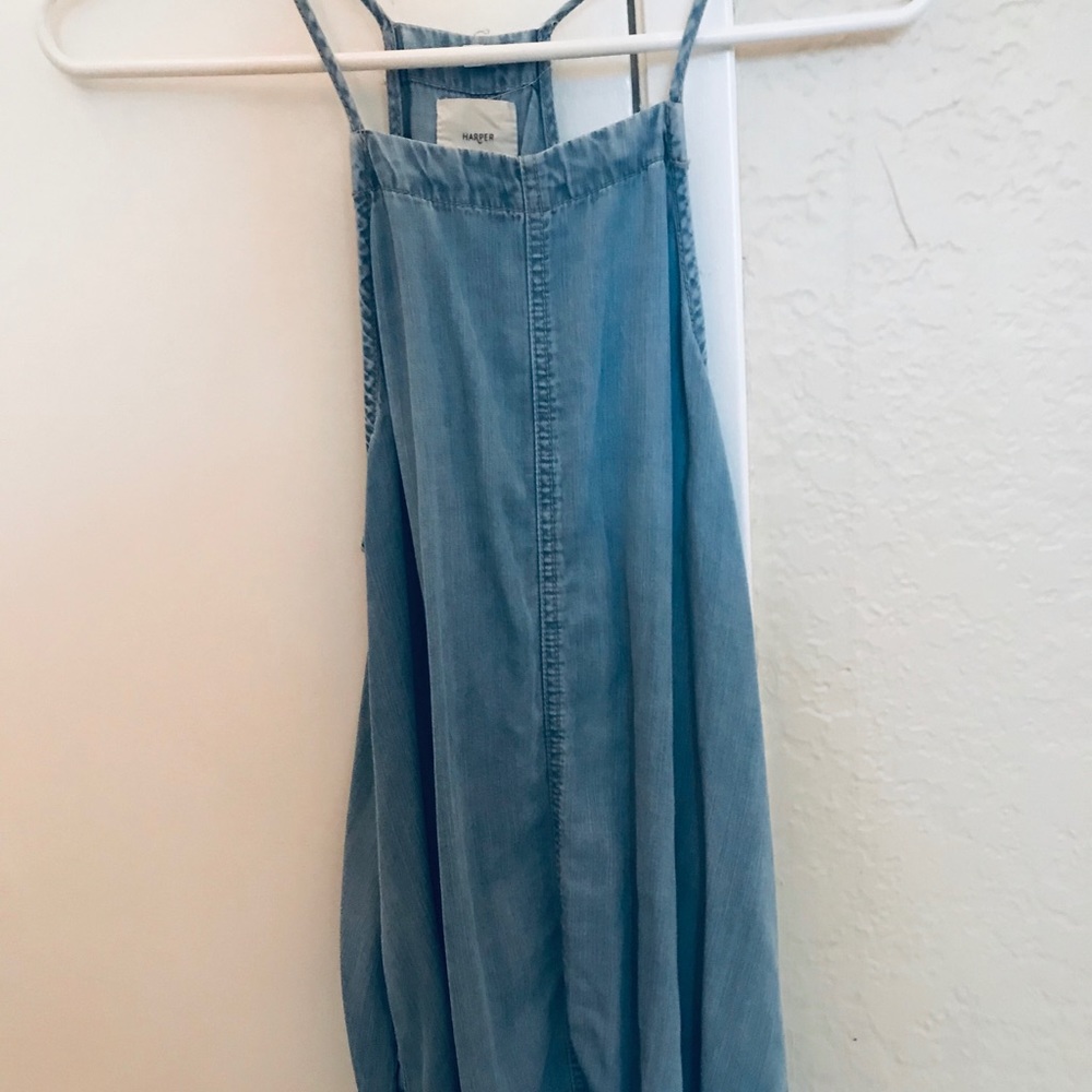 Harper Blue Jean Tank Top